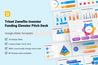Trinet Zenefits Investor Funding Elevator Pitch Deck Google Slides Template